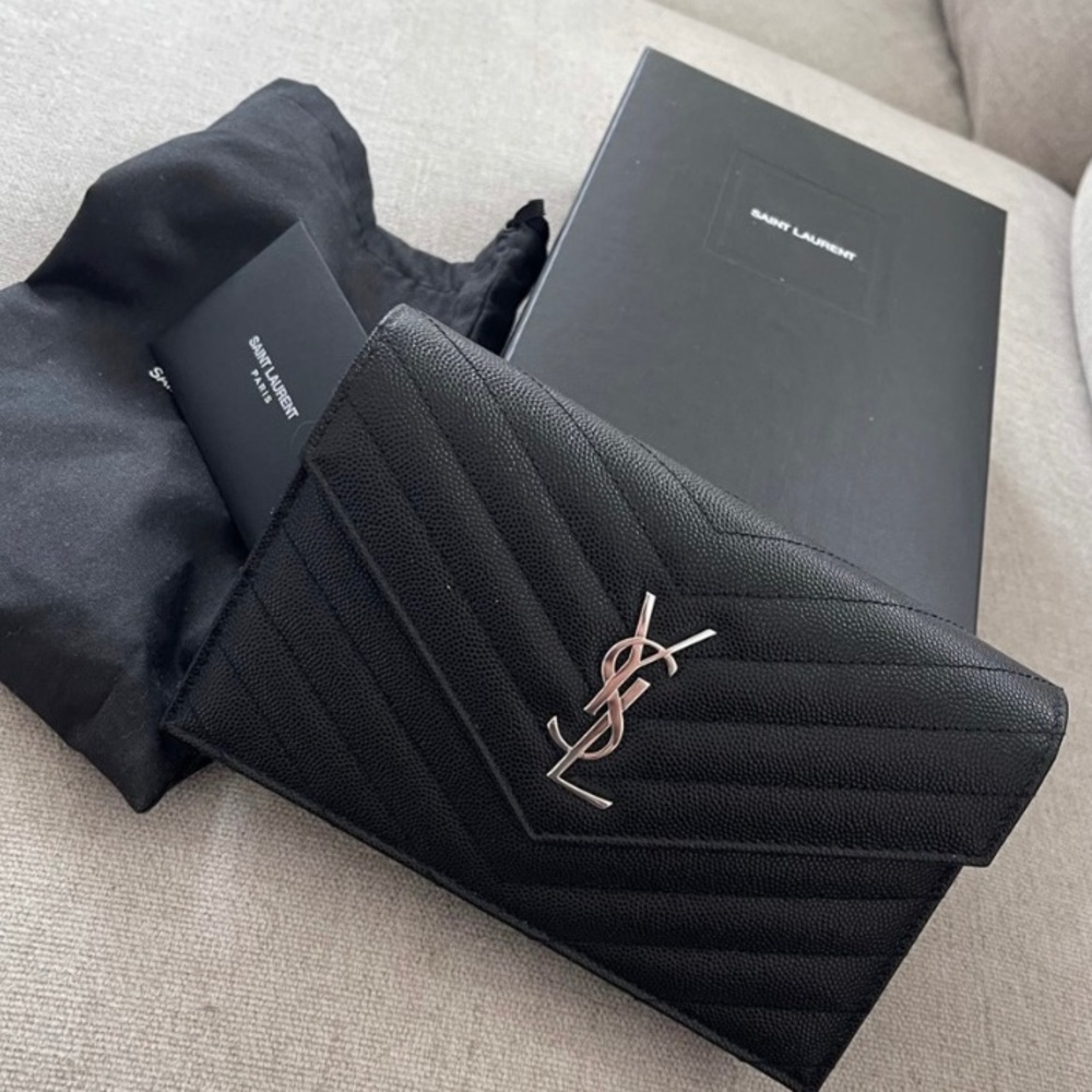 NWT YSL ENVELOPE CHAIN WALLET